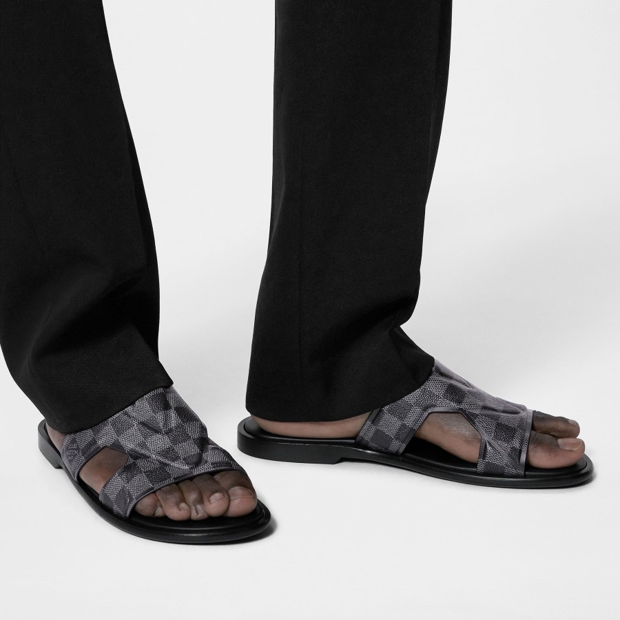 Men Louis Vuitton Sandals | Lv Oasis Mule