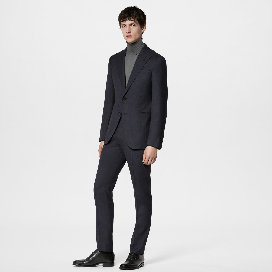 Men Louis Vuitton Blazers And Jackets | Single-Breasted Wool Blend Pont Neuf Suit