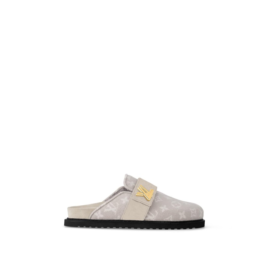 Women Louis Vuitton Mules And Slides | Lv Cosy Flat Comfort Clog