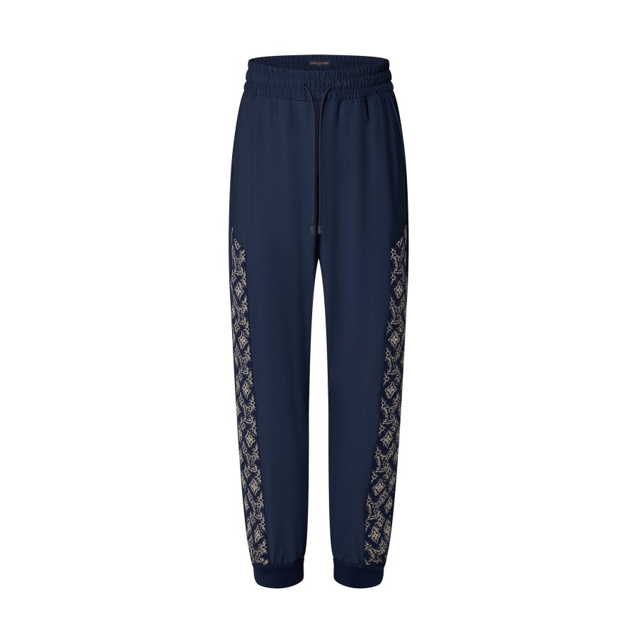 Men Louis Vuitton Pants | Technical Cotton Track Pants