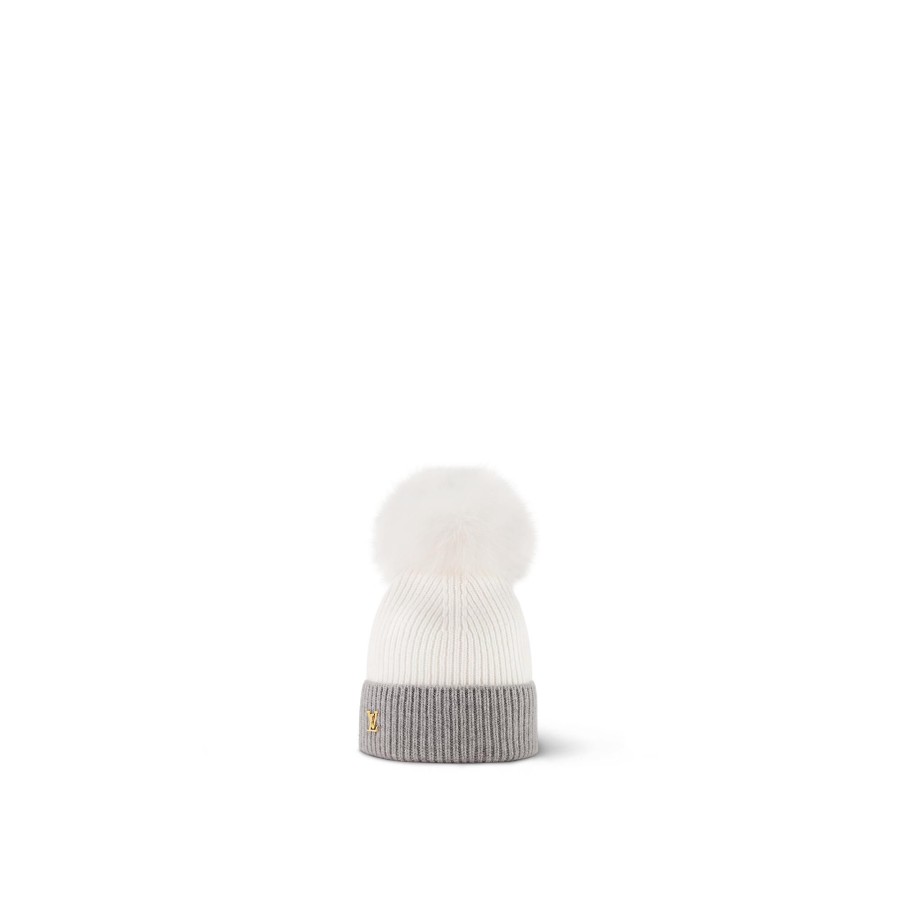 Women Louis Vuitton Hats And Gloves | Lv Cold Spark Beanie White