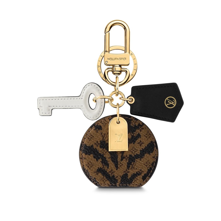 Women Louis Vuitton Key Holders And Bag Charms | Illustre Boite A Chapeau Keyring And Bag Charm