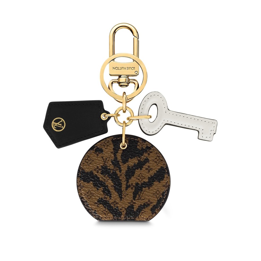 Women Louis Vuitton Key Holders And Bag Charms | Illustre Boite A Chapeau Keyring And Bag Charm