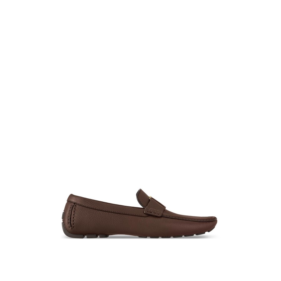 Men Louis Vuitton Loafers And Moccasins | Monte Carlo Mocassin Mocha