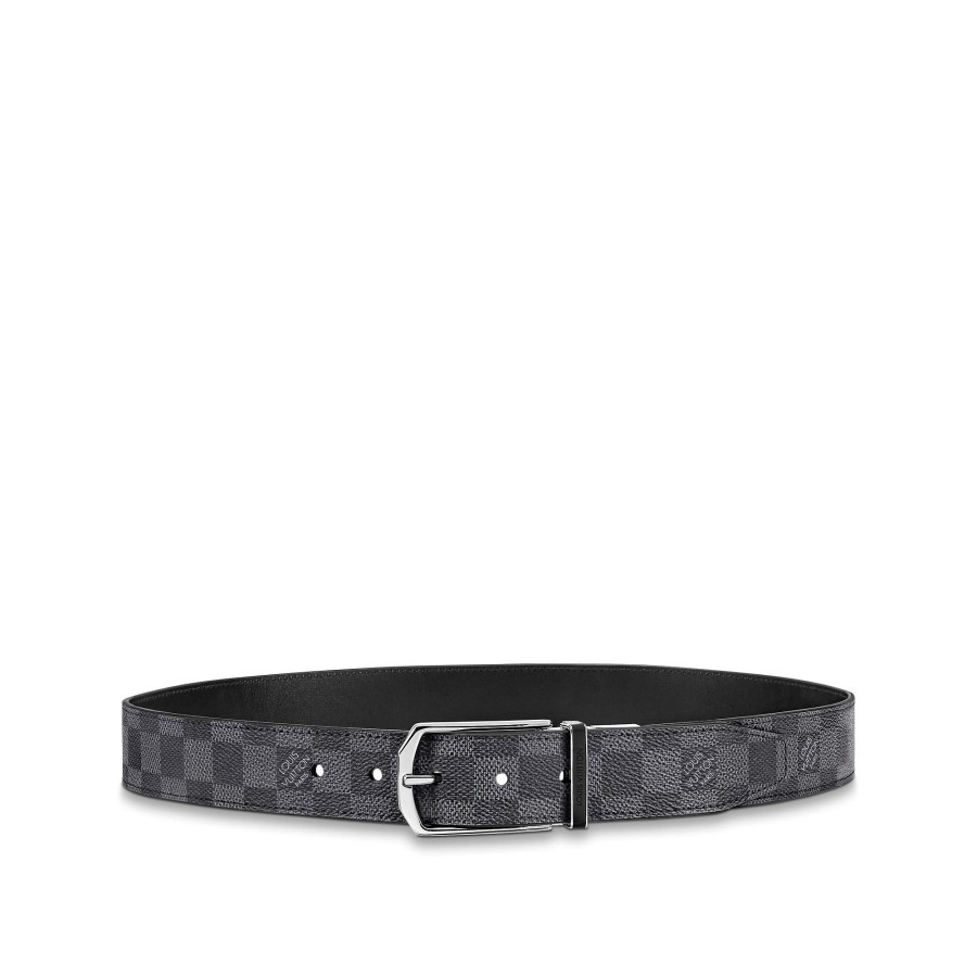 Men Louis Vuitton Belts | Slender 35Mm Reversible Belt