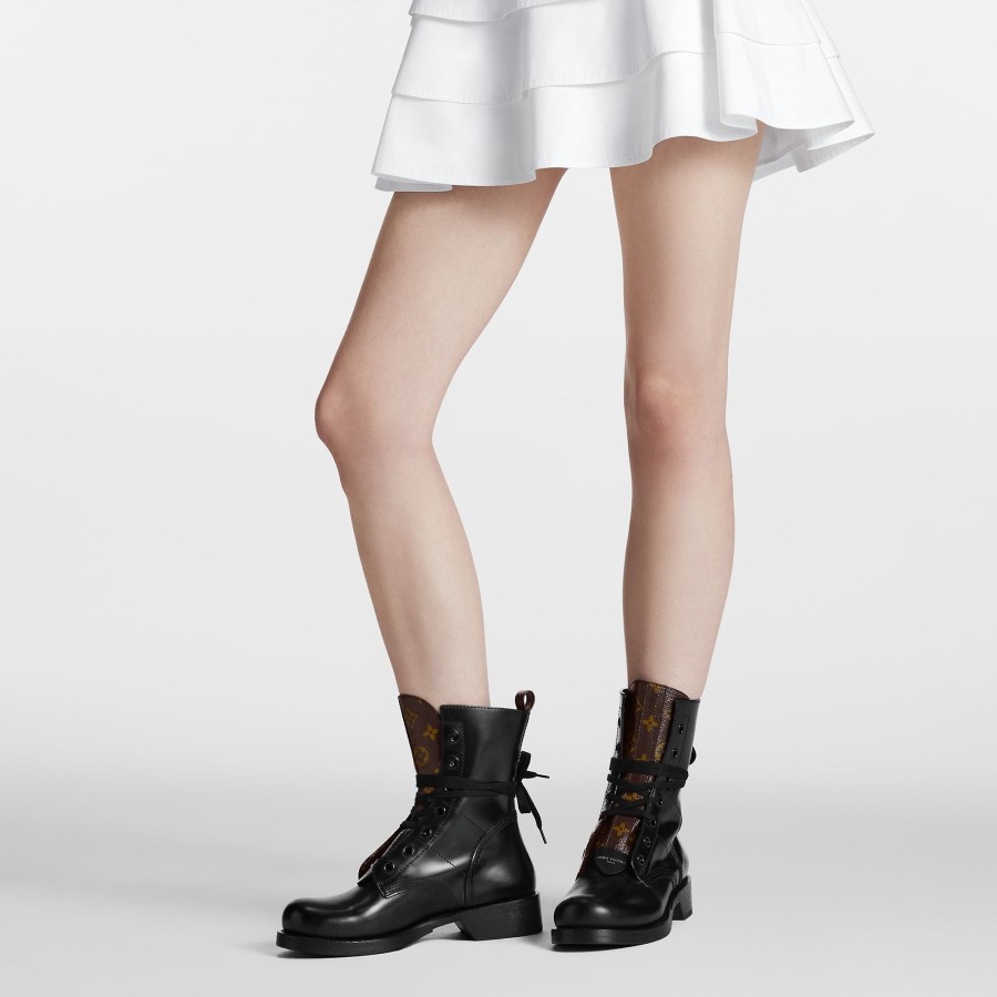 Women Louis Vuitton Boots And Booties | Metropolis Flat Ranger