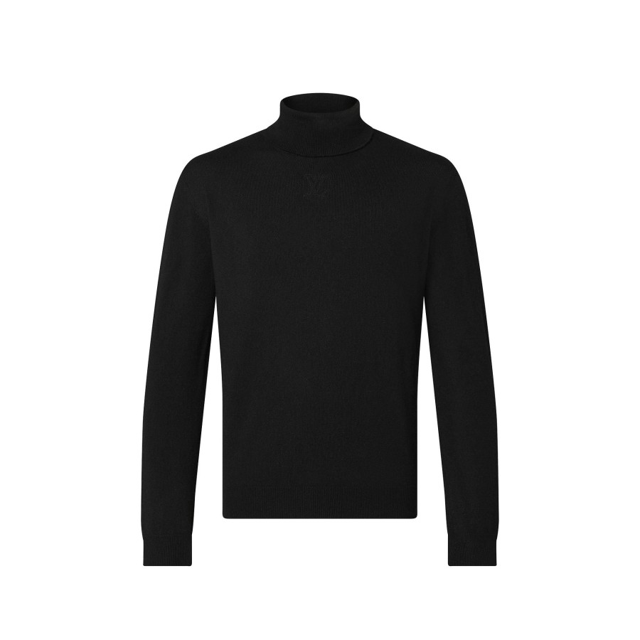 Men Louis Vuitton Knitwear And Sweatshirts | Lvse Lv Embossed Turtle Neck