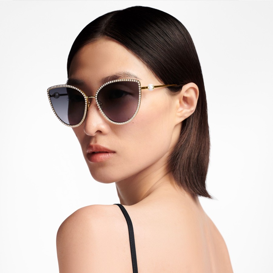 Women Louis Vuitton Sunglasses | Lv Pearl Cat Eye Sunglasses