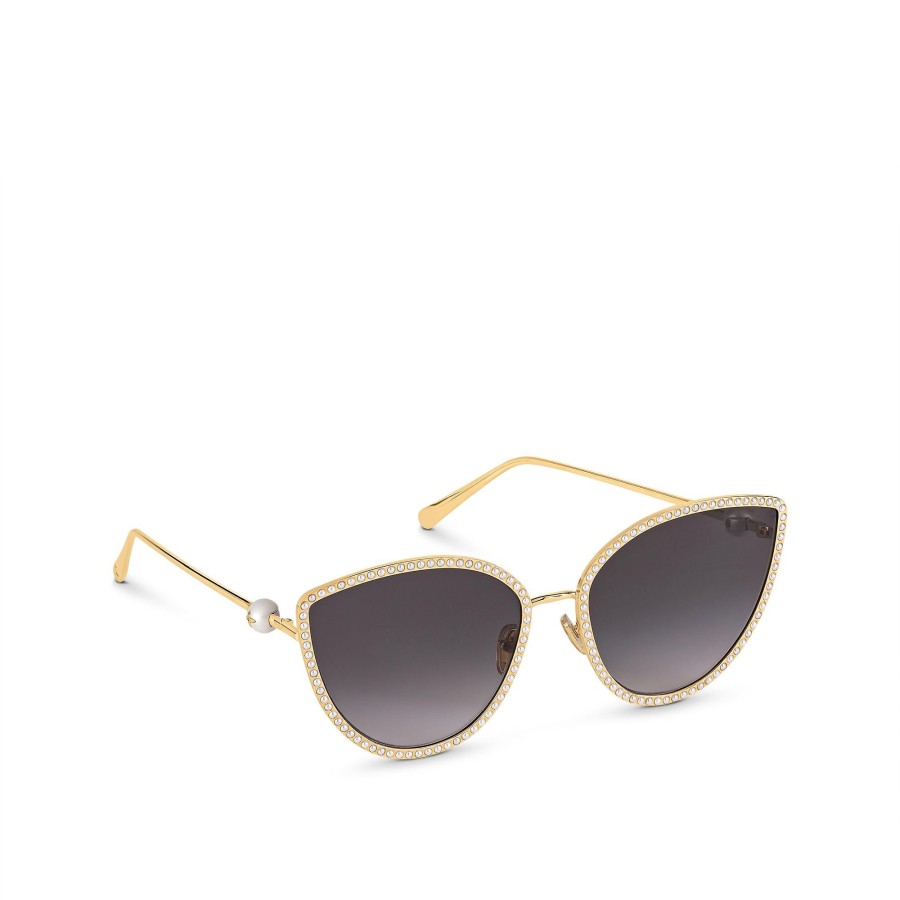 Women Louis Vuitton Sunglasses | Lv Pearl Cat Eye Sunglasses