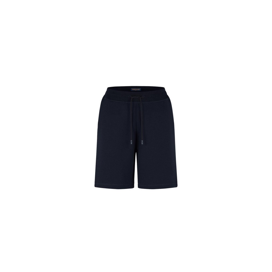 Men Louis Vuitton Pants | Double Face Travel Shorts Night Blue