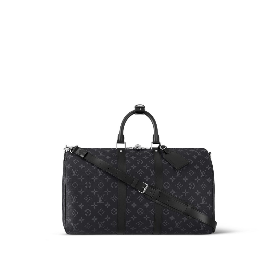 Men Louis Vuitton Iconic Monogram Bags | Keepall Bandouliere 45