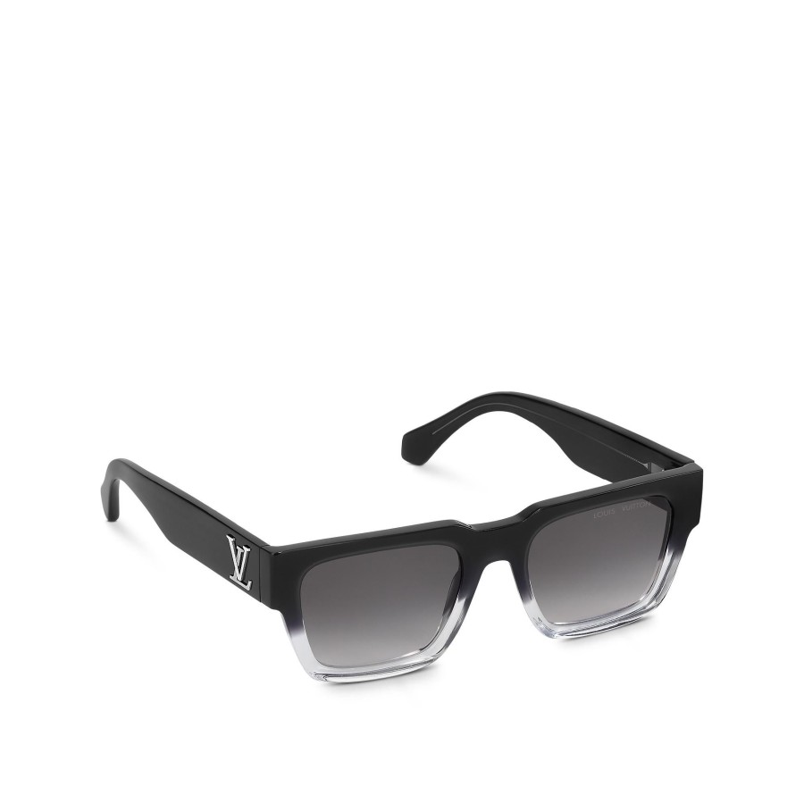 Men Louis Vuitton Sunglasses | Lv Sunset Square Sunglasses Black