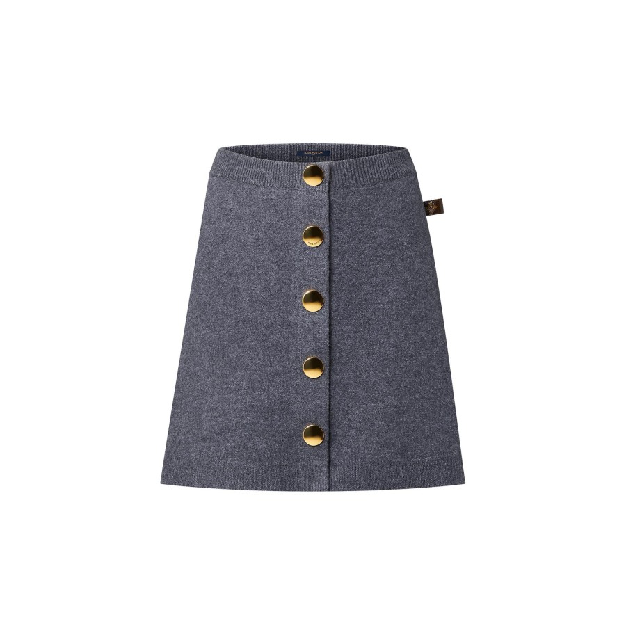 Women Louis Vuitton Skirts And Shorts | Compact Knit Mini Skirt