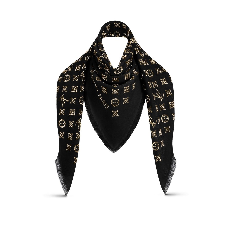 Women Louis Vuitton Shawls And Stoles | More Monogram Shawl