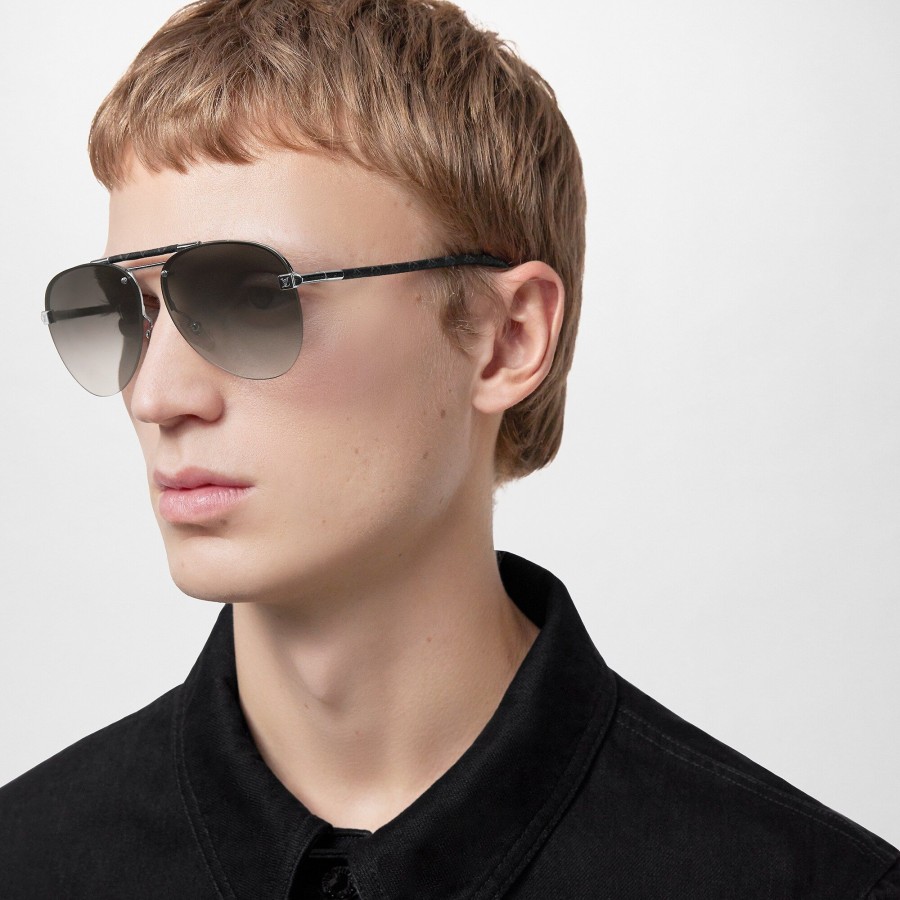 Men Louis Vuitton Sunglasses | Clockwise Canvas Sunglasses