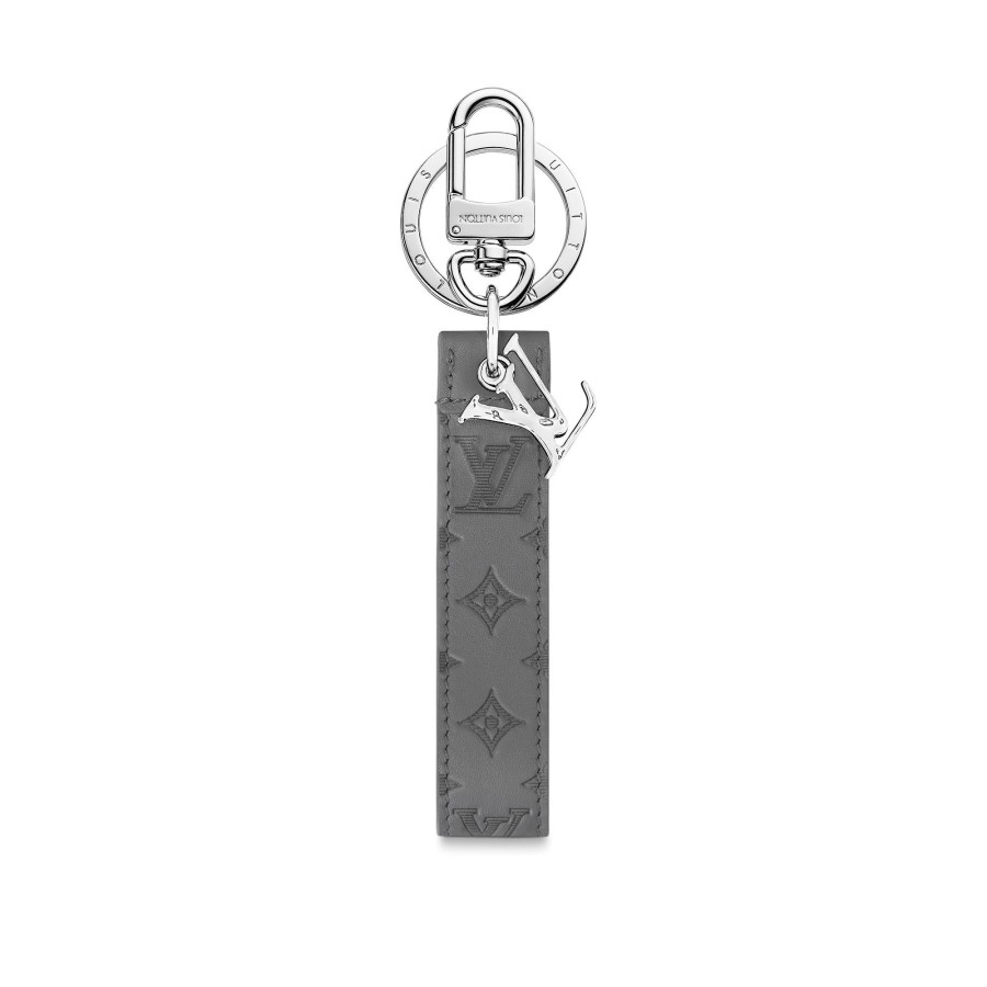 Men Louis Vuitton Key Holders And Bag Charms | Lv Shape Dragonne Bag Charm And Key Holder