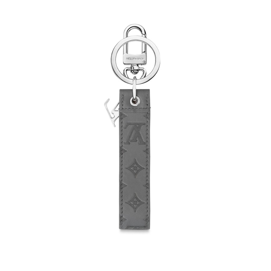 Men Louis Vuitton Key Holders And Bag Charms | Lv Shape Dragonne Bag Charm And Key Holder