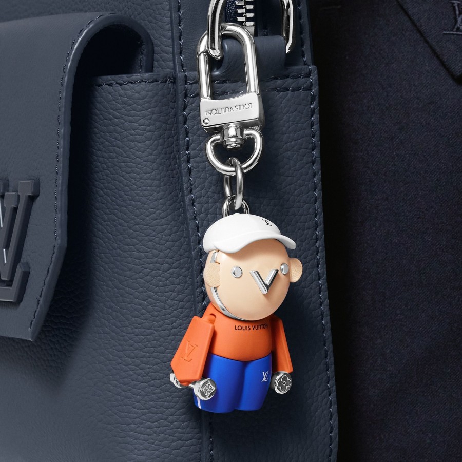 Men Louis Vuitton Key Holders And Bag Charms | Gaston Gym Bag Charm