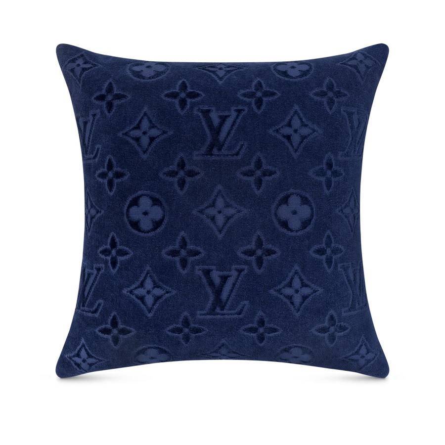 Women Louis Vuitton Home Textiles | Lvacation Beach Pillow Bleu Marine