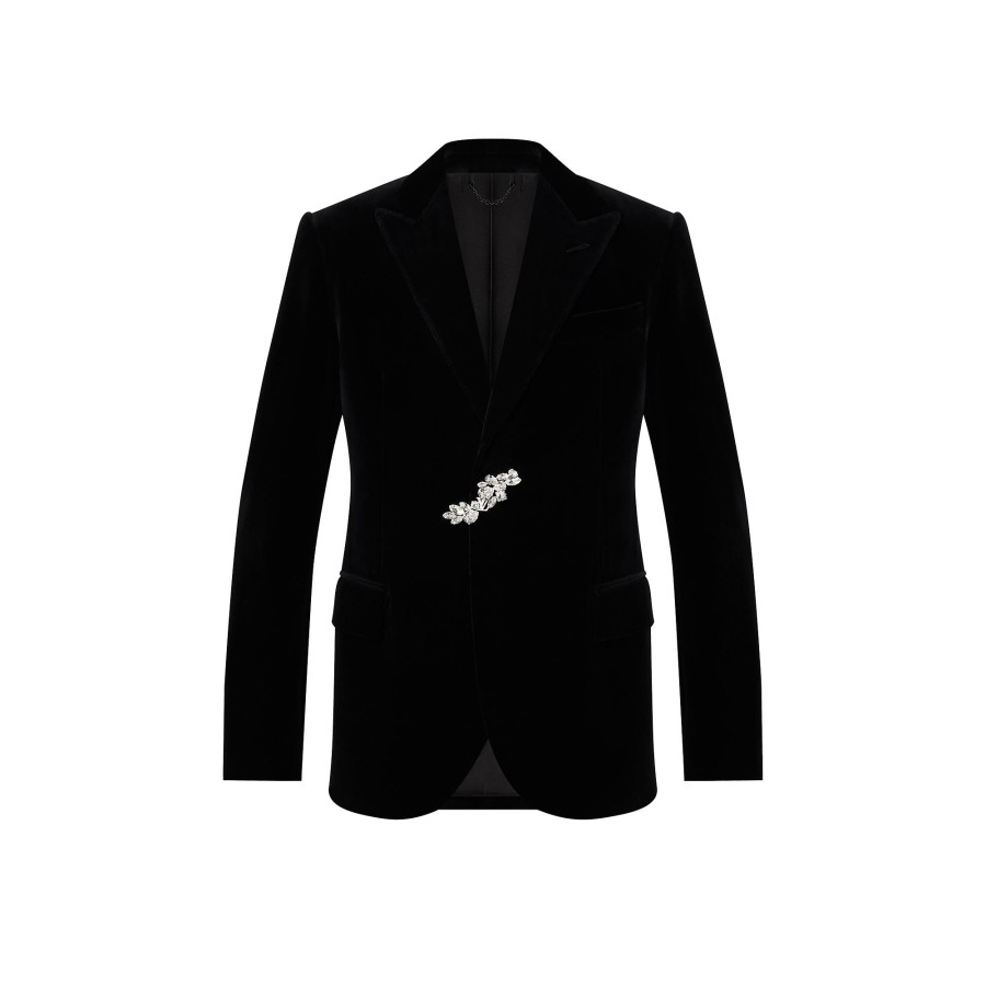 Men Louis Vuitton Blazers And Jackets | Pont Neuf Jacket With Jewel Button