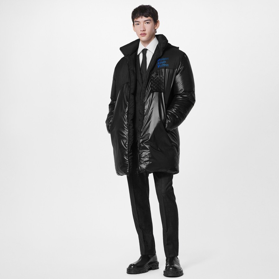 Men Louis Vuitton Coats And Outerwear | Reversible Wintery Down Parka