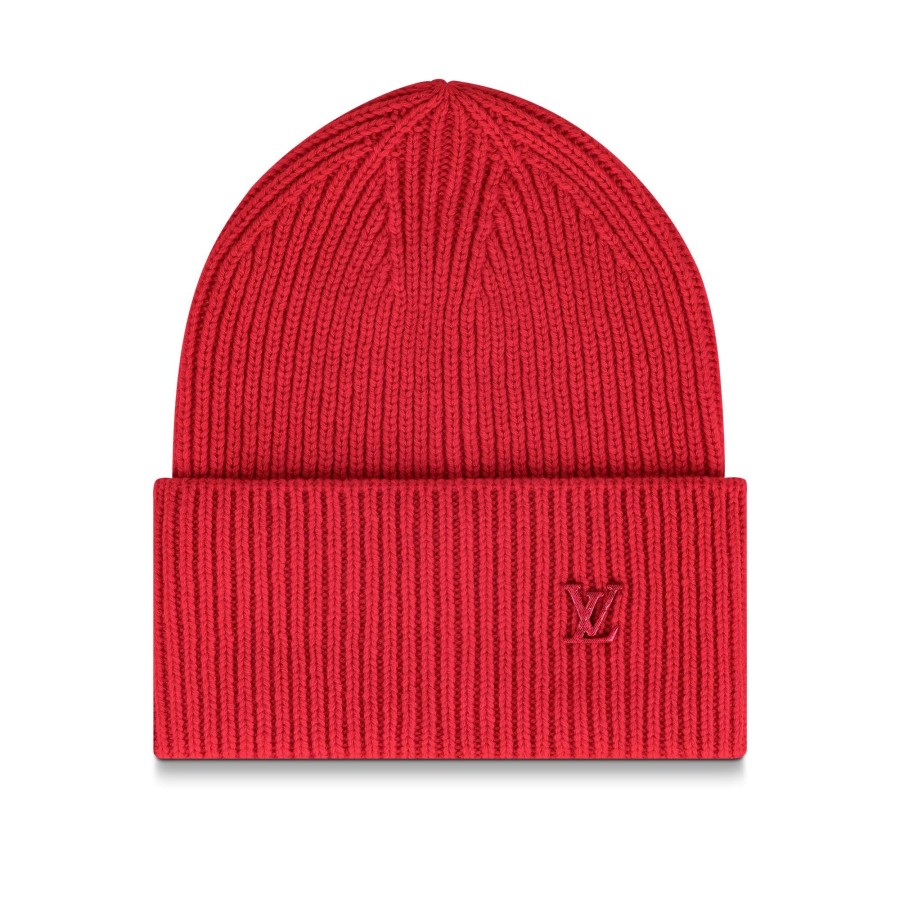 Men Louis Vuitton Hats And Gloves | Lv Ahead Beanie Red