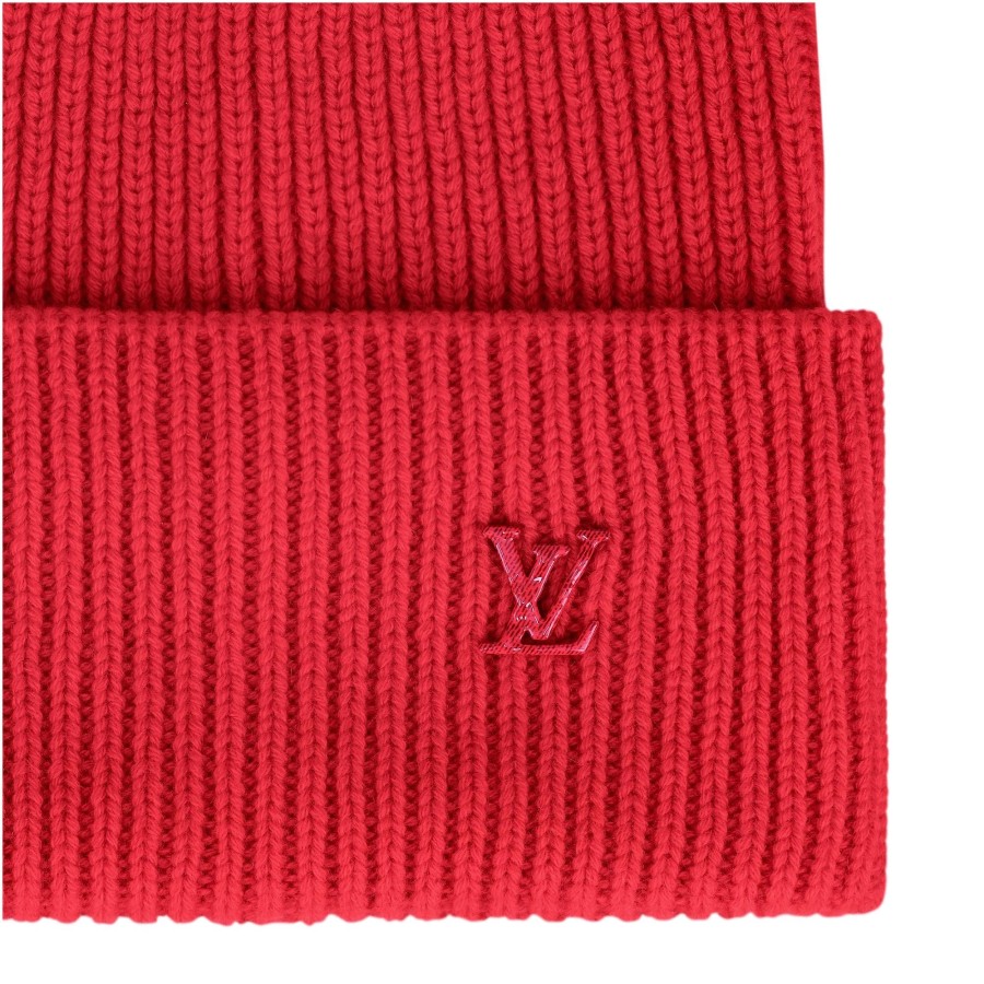 Men Louis Vuitton Hats And Gloves | Lv Ahead Beanie Red