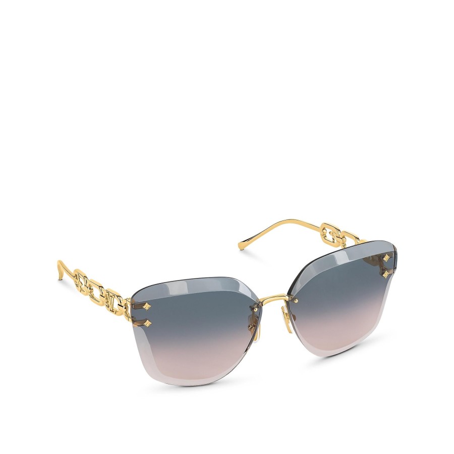 Women Louis Vuitton Sunglasses | Lv Jewel Cat Eye Sunglasses