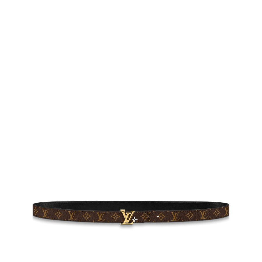 Women Louis Vuitton Belts | Lv Bloom 20Mm Reversible Belt