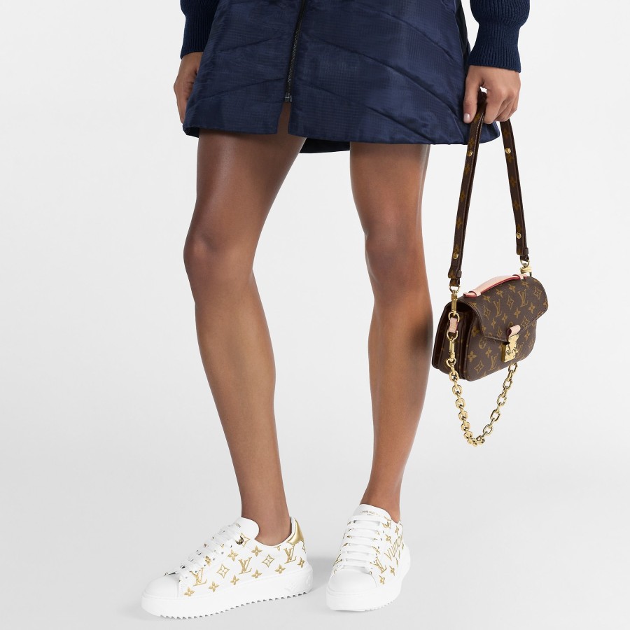 Women Louis Vuitton Sneakers | Time Out Sneaker Gold