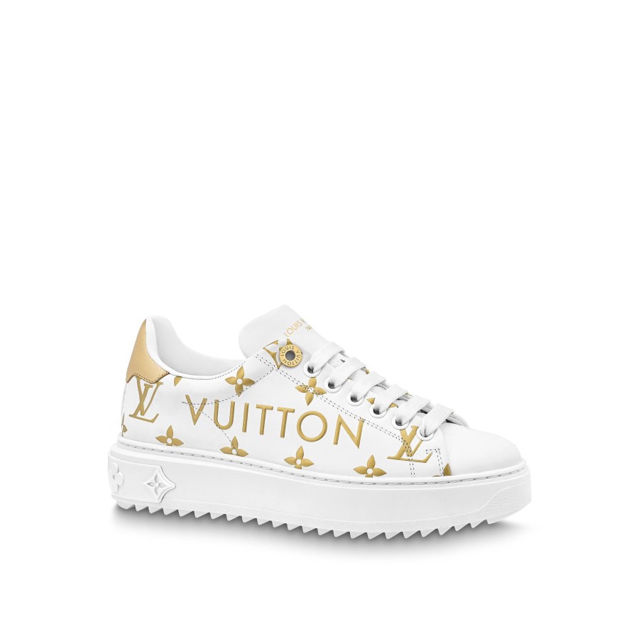 Women Louis Vuitton Sneakers | Time Out Sneaker Gold