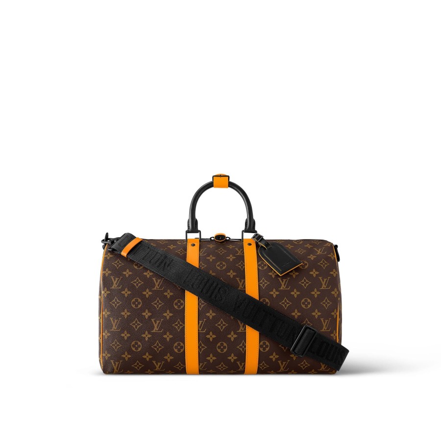 Men Louis Vuitton Travel Bags | Keepall Bandouliere 45