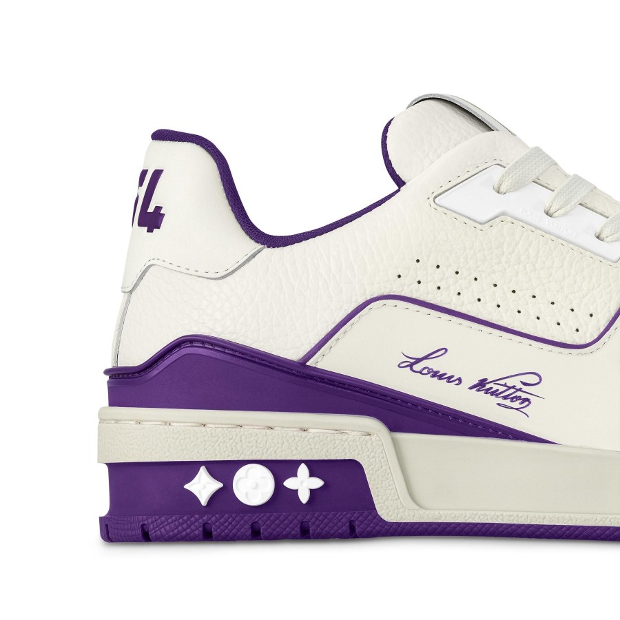 Women Louis Vuitton Sneakers | Lv Trainer Sneaker Violet