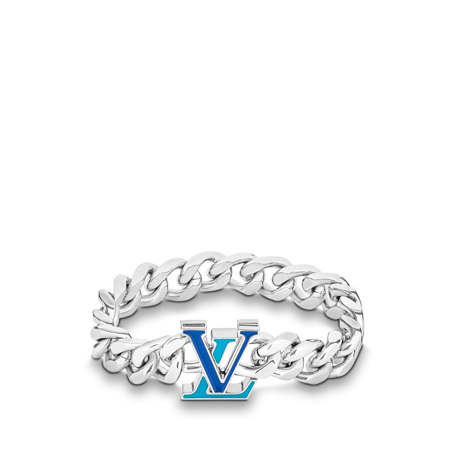 Men Louis Vuitton Bracelets | Lv Chain Bracelet