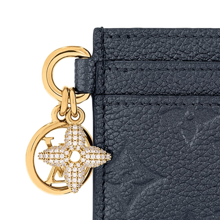 Women Louis Vuitton Card Holders And Key Holders | Lv Charms Card Holder