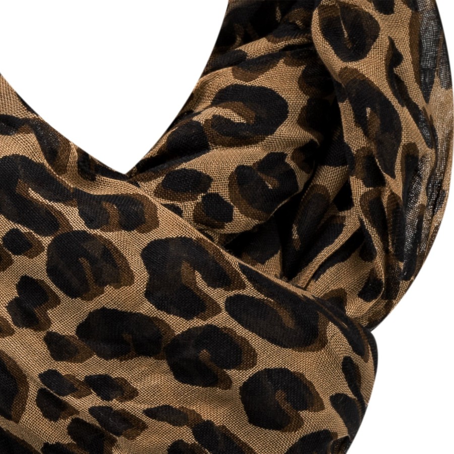 Women Louis Vuitton Shawls And Stoles | Leopard Stole