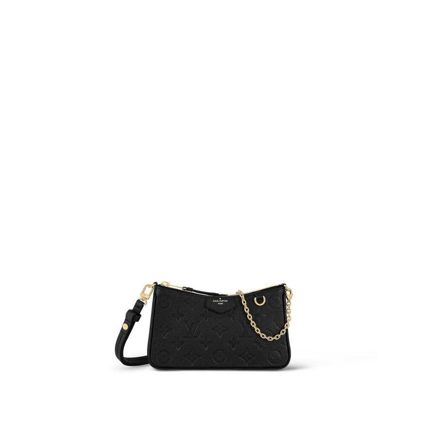 Women Louis Vuitton Shoulder And Cross Body Bags | Easy Pouch On Strap Black