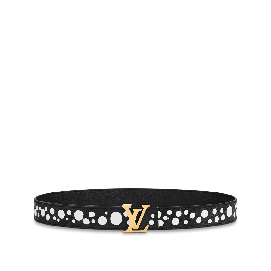 Women Louis Vuitton Belts | Lv X Yk Lv Initiales 30Mm Reversible Infinity Dots Belt