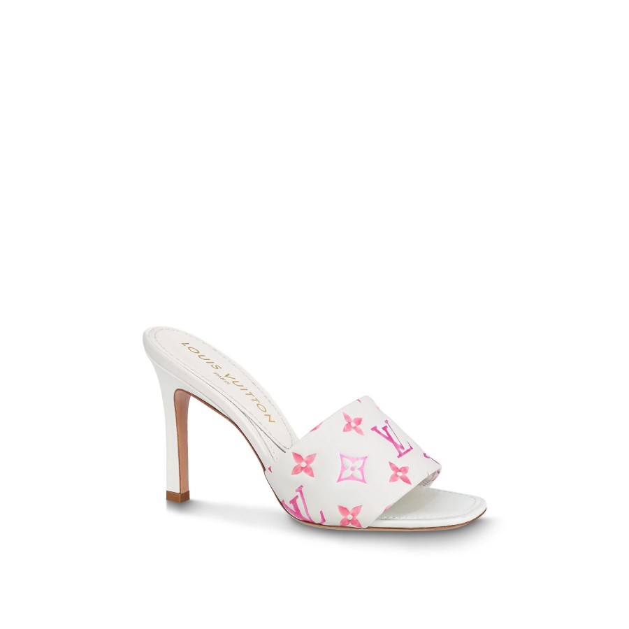 Women Louis Vuitton Mules And Slides | Revival Mule Pink