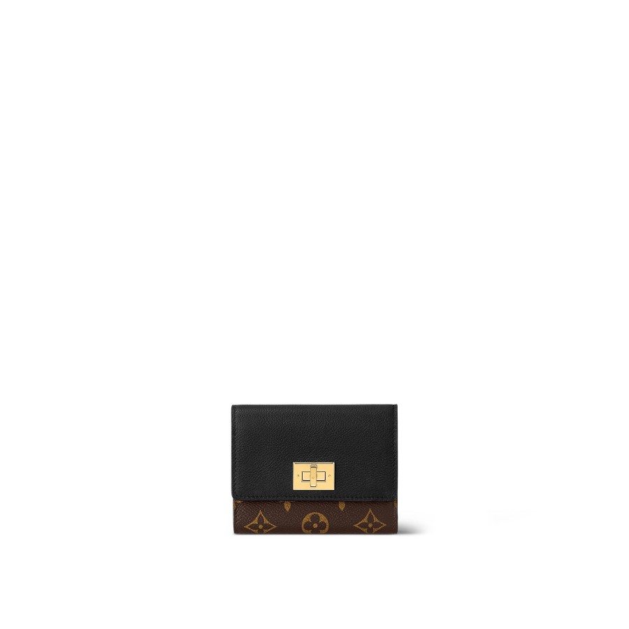 Women Louis Vuitton Iconic Monogram Bags | Victorine On My Side Wallet Black