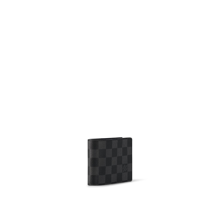 Men Louis Vuitton Compact Wallets | Slender Wallet Graphite