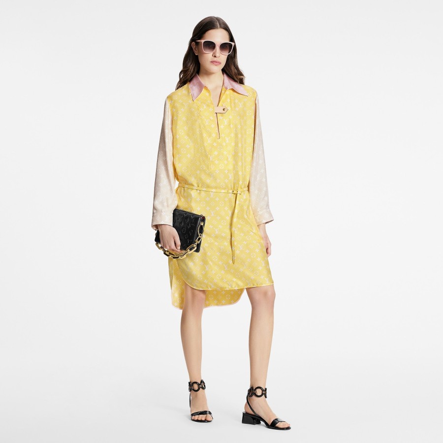 Women Louis Vuitton Dresses | Pastel Monogram Shirt Dress