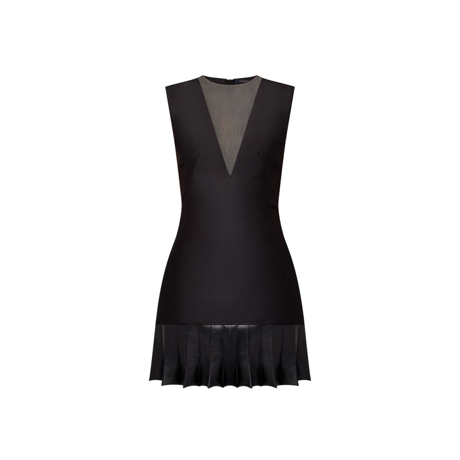 Women Louis Vuitton Dresses | Fin Flounce Mikado Dress