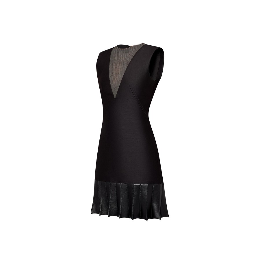 Women Louis Vuitton Dresses | Fin Flounce Mikado Dress