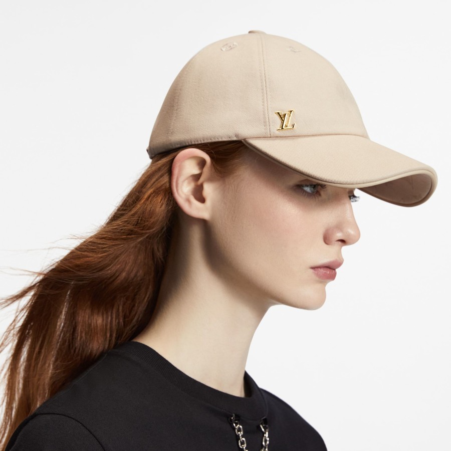 Women Louis Vuitton Hats And Gloves | Lv Iconic Cap Beige