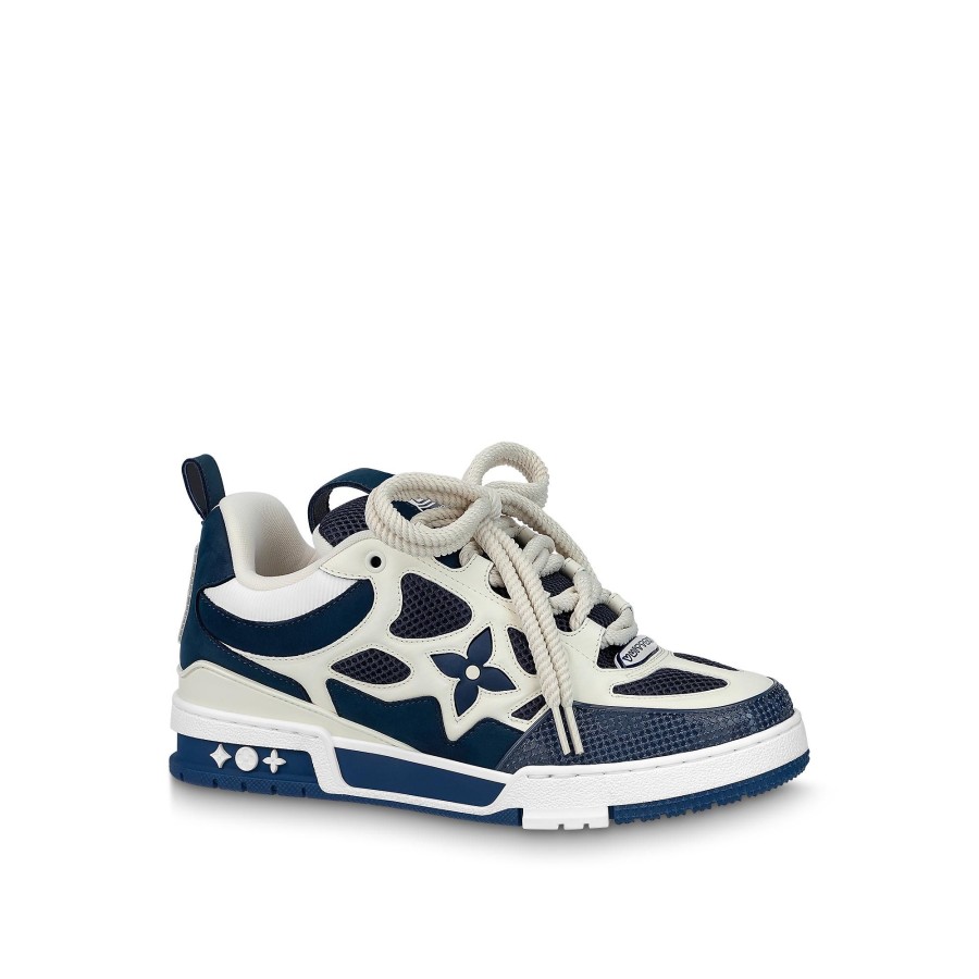 Men Louis Vuitton Sneakers | Lv Skate Sneaker Marine