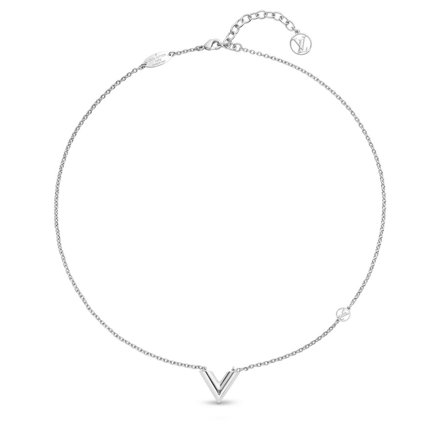 Women Louis Vuitton Necklaces And Pendants | Essential V Supple Necklace