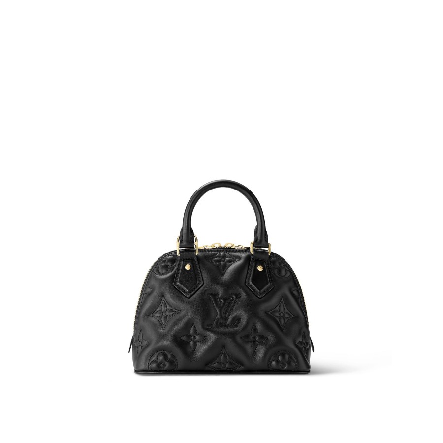 Women Louis Vuitton Leather Bags | Alma Bb Black