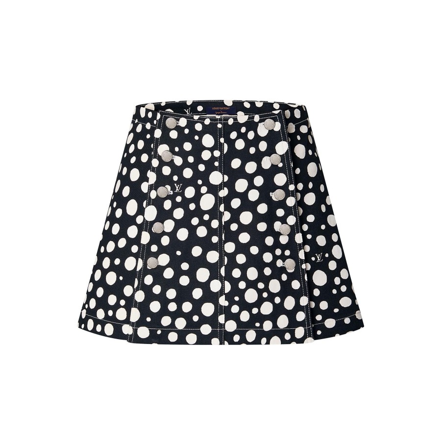 Women Louis Vuitton Skirts And Shorts | Lv X Yk Infinity Dots Mini Skirt