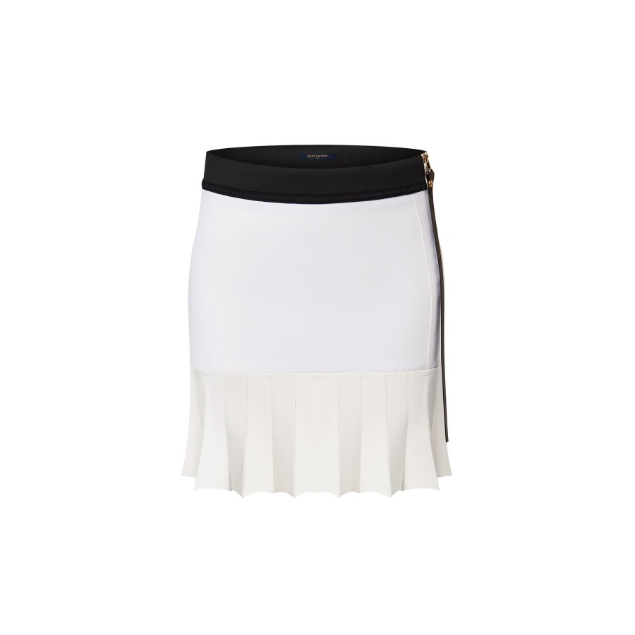 Women Louis Vuitton Skirts And Shorts | Fin Flounce Mikado Mini Skirt